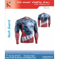 rash guard sublimé / vêtements de combat sur mesure / rashguard MMA